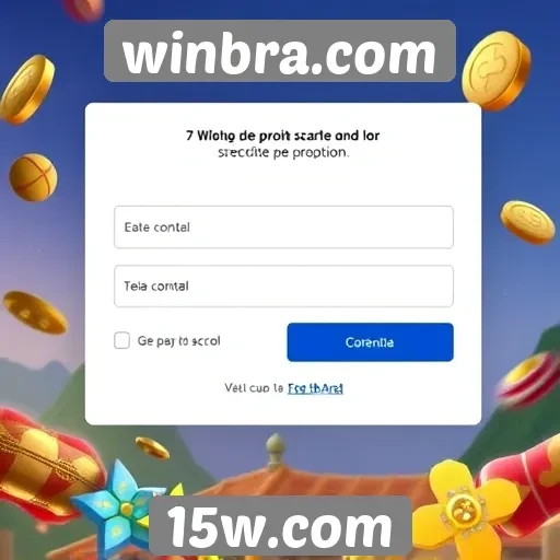 Como criar uma conta no site winbra.com