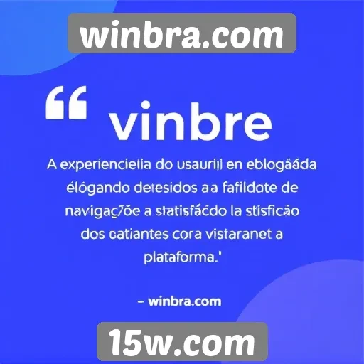 Experiência do usuário no Winbra.com é bem avaliada